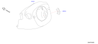684921HM0B-Cover, switch hole