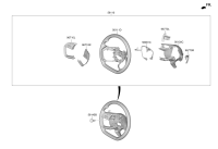 96710L4030NNB-SWITCH ASSY-STRG REMOTE CONT L