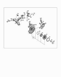 2463301807-TRACK CTRL ARM/FF/LH/W164/W251