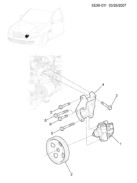 92267876-PUMP ASSY-POWER STEERING