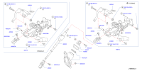 480801BA0A-LOWER JOINT-STEERING
