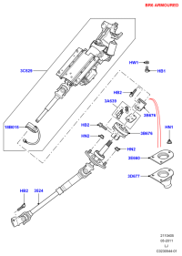 SRO105071-SENSOR ASSY-WHEEL SPEED,LH