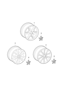 L8R0601025C-Wheel rim-aluminium alloy