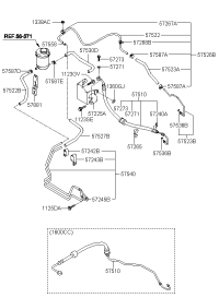 5752122600-TUBE ASSY-RETURN