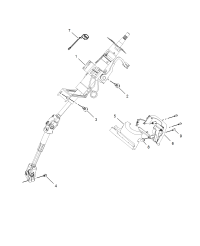 50015805-COLUMN ASSY,STRG