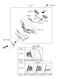 56100C9155TTC-WHEEL ASSY-STEERING