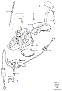 1S7P7D394AA-Housing assy-optional dial