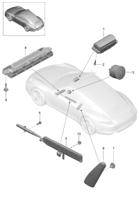 99180307100-Air bag unit