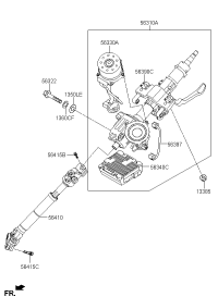 56330D1510-MOTOR ASSY