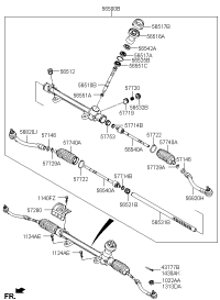 56500D1700-GEAR & LINKAGE ASSY-P/S