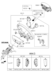 561002J230WK-WHEEL ASSY-STEERING