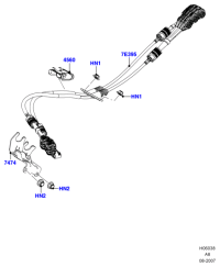 6G9R7474FB-BRACKET-ENGINE SUPP*
