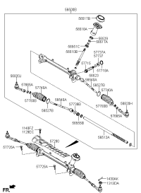 56500F9000-GEAR & LINKAGE ASSY-P/S