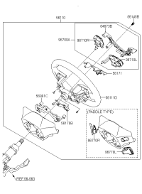 96720M6110-SWITCH ASSY-STRG REMOTE CONT R