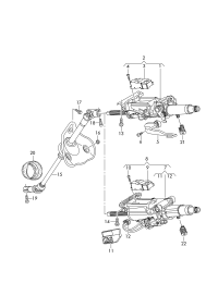 4M1419501-COLUMN ASSY