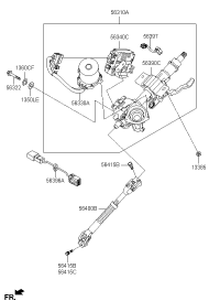 56310E5600-COLUMN ASSY-STEERING
