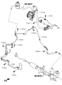 575104V000-HOSE ASSY-P/S OIL PRESSURE