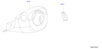 484741KK1A-COVER-STEERING LOCK