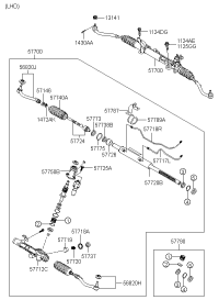 577002B000-GEAR & LINKAGE ASSY-P/S