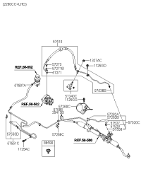 575102B300-HOSE ASSY-P/S OIL PRESSURE
