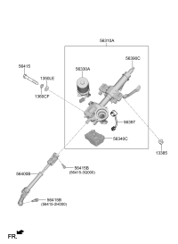 56310Q7200-COLUMN ASSY-STEERING