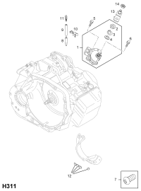 93743436-BOLT - LWR ARM