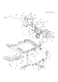 13257785-Bush (42), lower control arm