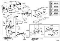550450E131C0-Panel sub-assy, instrument panel finish, lower