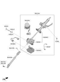 56310F8110-COLUMN ASSY-STEERING