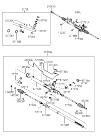 577903BA00-SEAL KIT-POWER STEERING GEAR