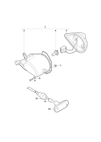 33D941699-Halogen fog lamp