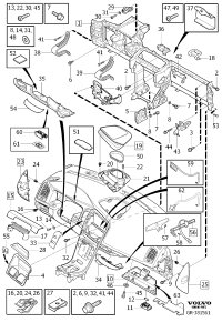1286346-LENS-FOOT LAMP ASSIST