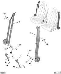 98054719DZ-Belt comp., r. fr