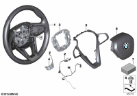 32306879982-Leather-sport wheel steering