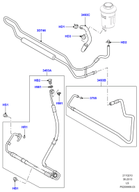 QEP500232-HOSE ASSY-EGR COOLER,OUT