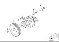 32411096434-STEERING PUMP HYDL-3(E90)