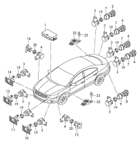 3C8919491-BRACKET-ENGINE SUPP*