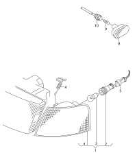 3BD953041-TURN SIGNAL/A8/S8/09