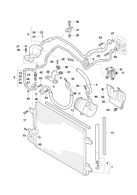 1KD820411B-CONDENSER / VW/PASSAT