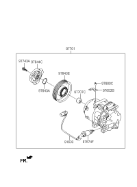 977011U500-COMPRESSOR ASSY