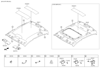 853400U110AKA-HANDLEASSYROOFASSISTRR,LH