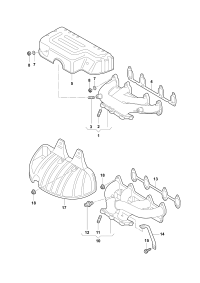 06G253031F-MANIFOLD ASSY-EXH.,*