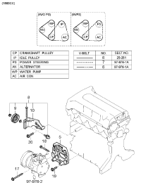 0K2CP15909-BELT-B 3RD, RH