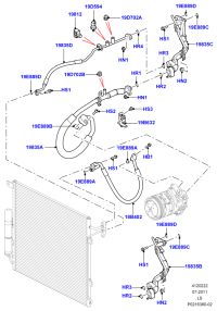 LR013869-HOSE ASSY-EGR COOLER,OUT