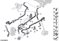 64219109975-RADIATOR HOSE BMW G11,G30,G32