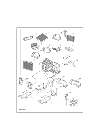 C00089346-Cover, a/c filter