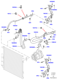 LR013879-HOSE ASSY-EGR COOLER,OUT