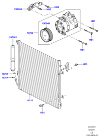 LR013841-AC COMPRESSOR LR (L538/L550)