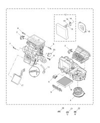 10122530-Case assy-airconditioner