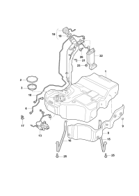 56D201055-Filler neck, fuel (26mm)